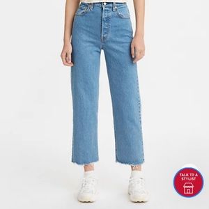 Levi’s Ribcage Straight Ankle Jeans